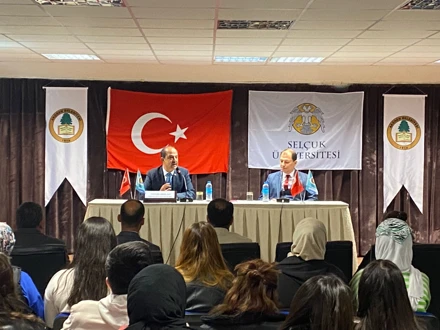 Akören Belediye Başkanı İsmail ARSLAN Yüksekokulumuz öğrencileri ile buluştu.